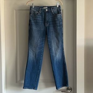 Good American Good Curve Straight Leg Jeans sz 4/27